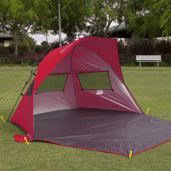 INSTANT POP UP CABANA TENT SUN SHELTER WITH CARRY BAG